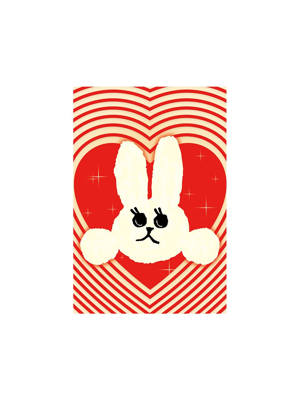 Heart spread card